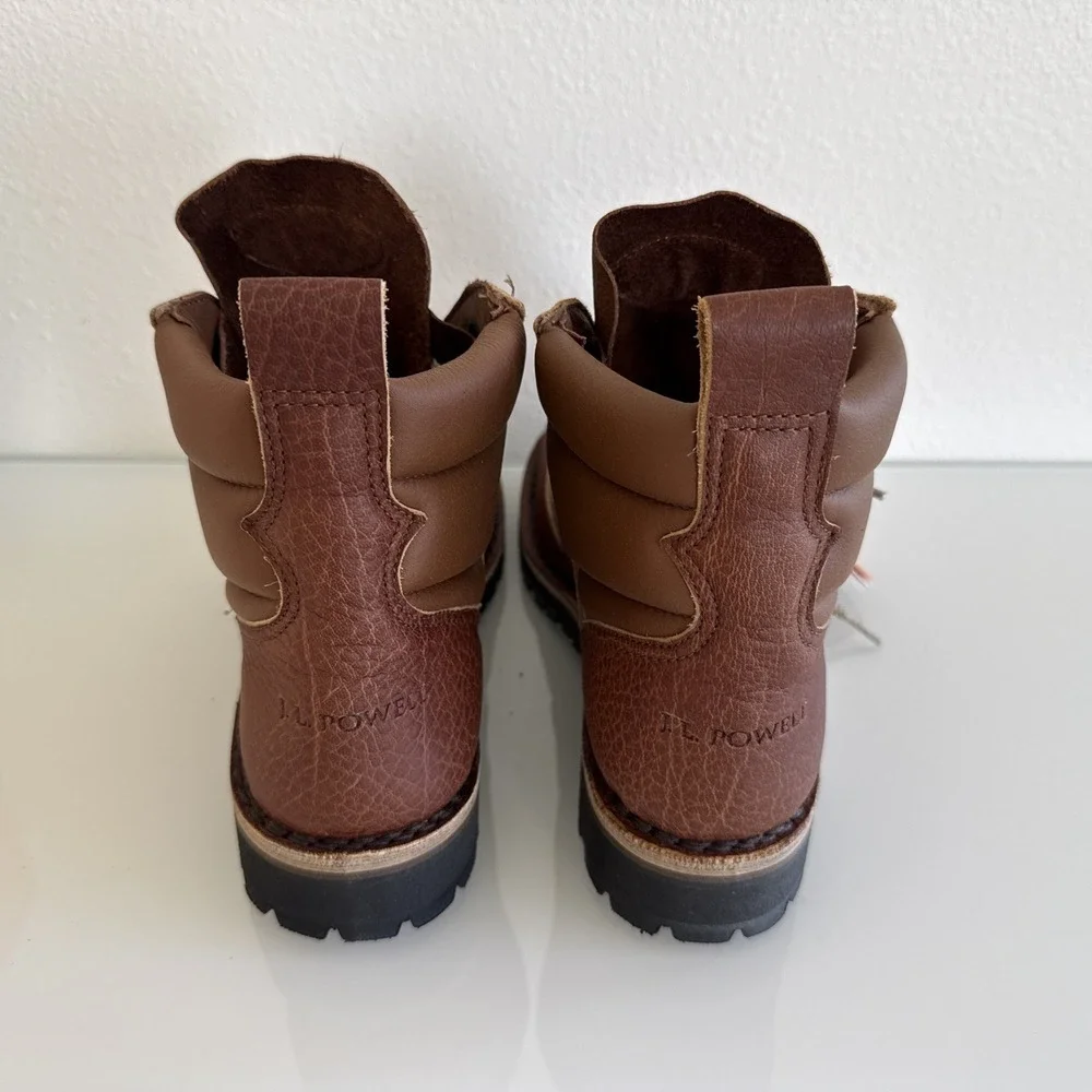 J. L. Powell by Crispi Sport Stanley Brown Beige US Size 11.5 Boot New W/ Box